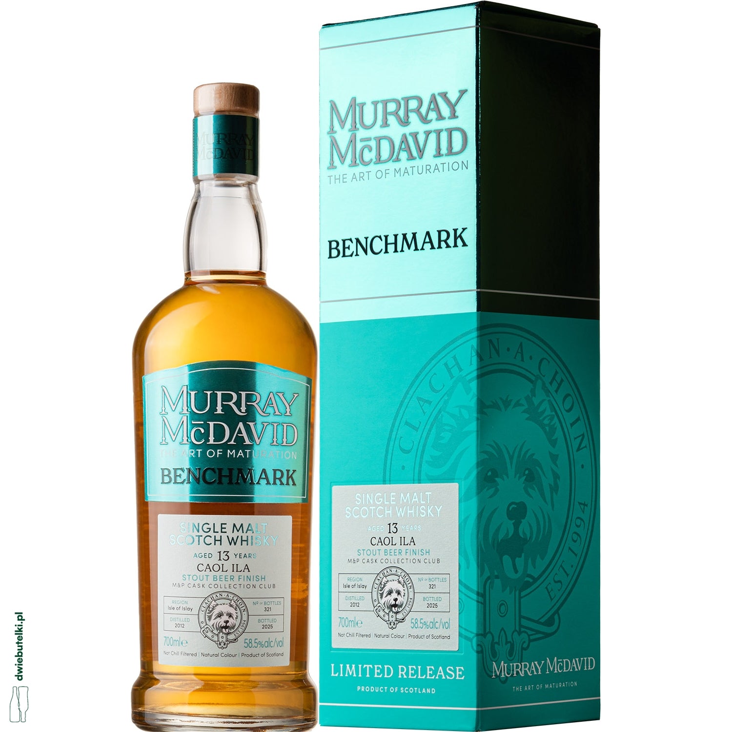 MURRAY MCDAVID CAOL ILA 13YO STOUT BEER FINISH 58,5% M&P COLLECTION CLUB