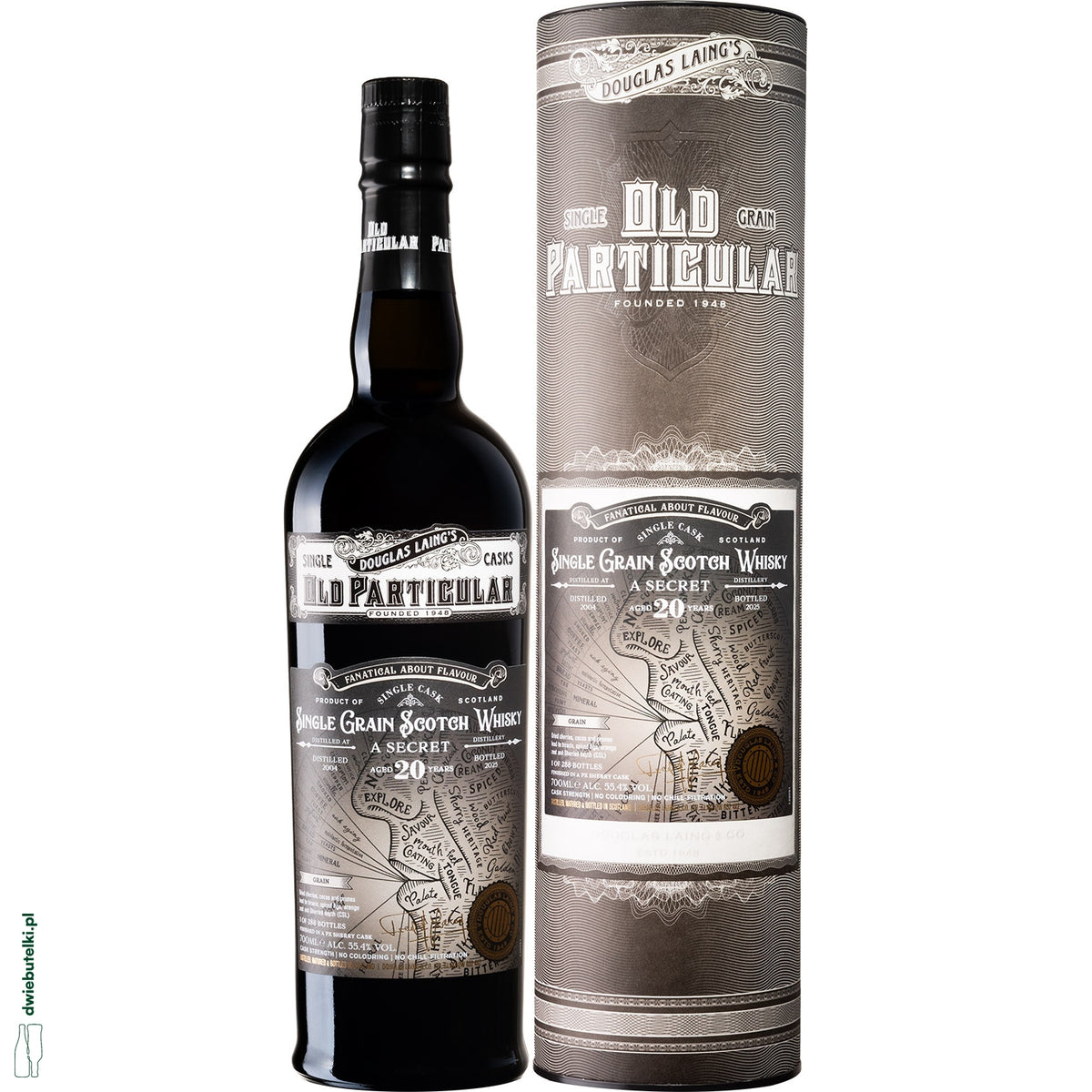 OLD PARTICULAR SECRET GRAIN 20YO 55,4% 0,7L TUBA