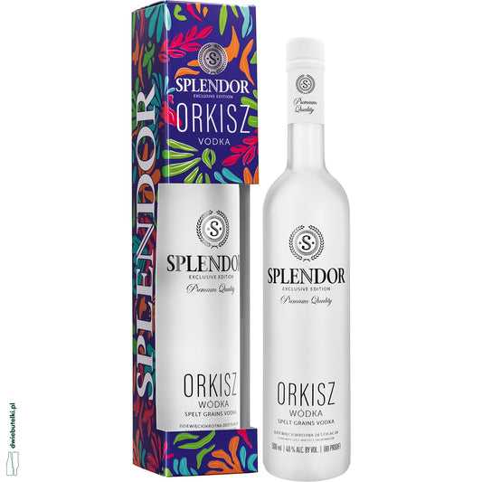SPLENDOR ORKISZ PURE VODKA 0,5L 40% KARTONIK
