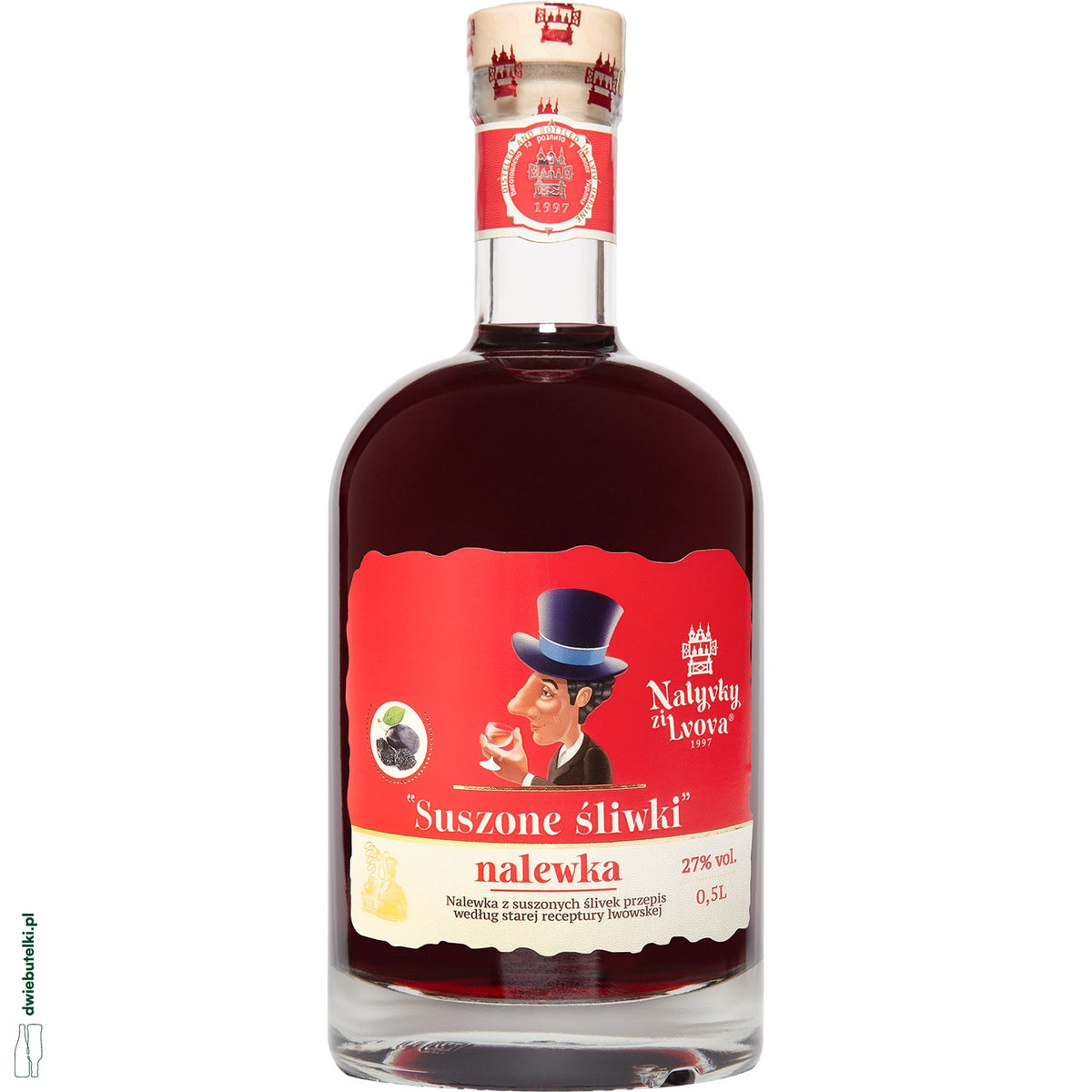 NALEWSKA SUSZONE ŚLIWKI 27% 0,5L