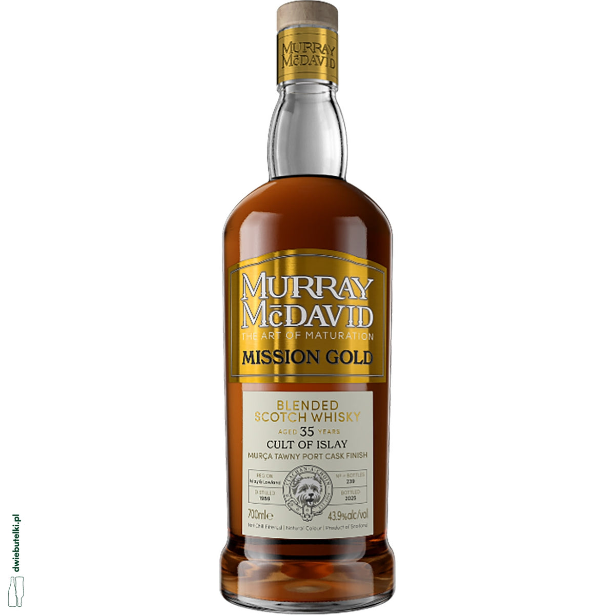 MURRAY MCDAVID CULT OF ISLAY 35YO 43,9% 0,7 1989 MISSION GOLD