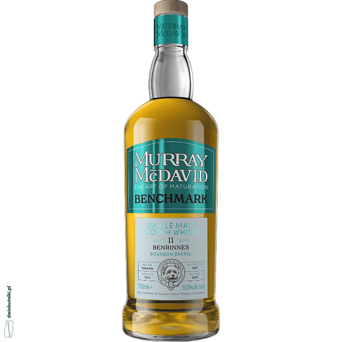 MURRAY MCDAVID BENRINNES 11YO BOURBON BA RREL 55,8% 0,7L 2013