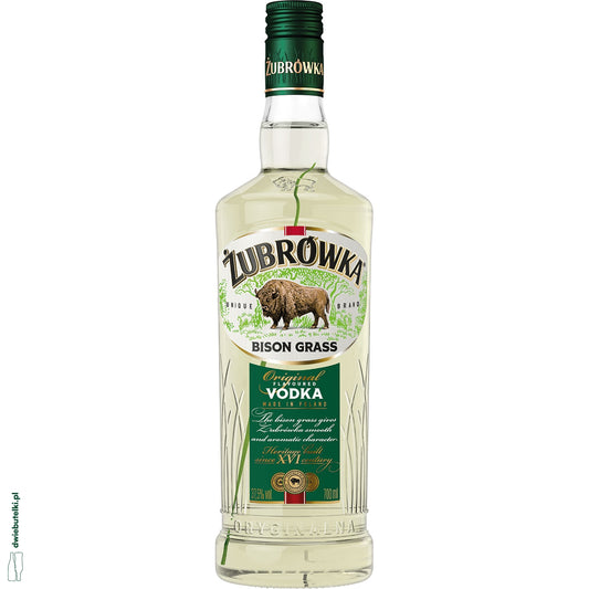 ŻUBRÓWKA ZIELONA BISON GRASS 0,7L