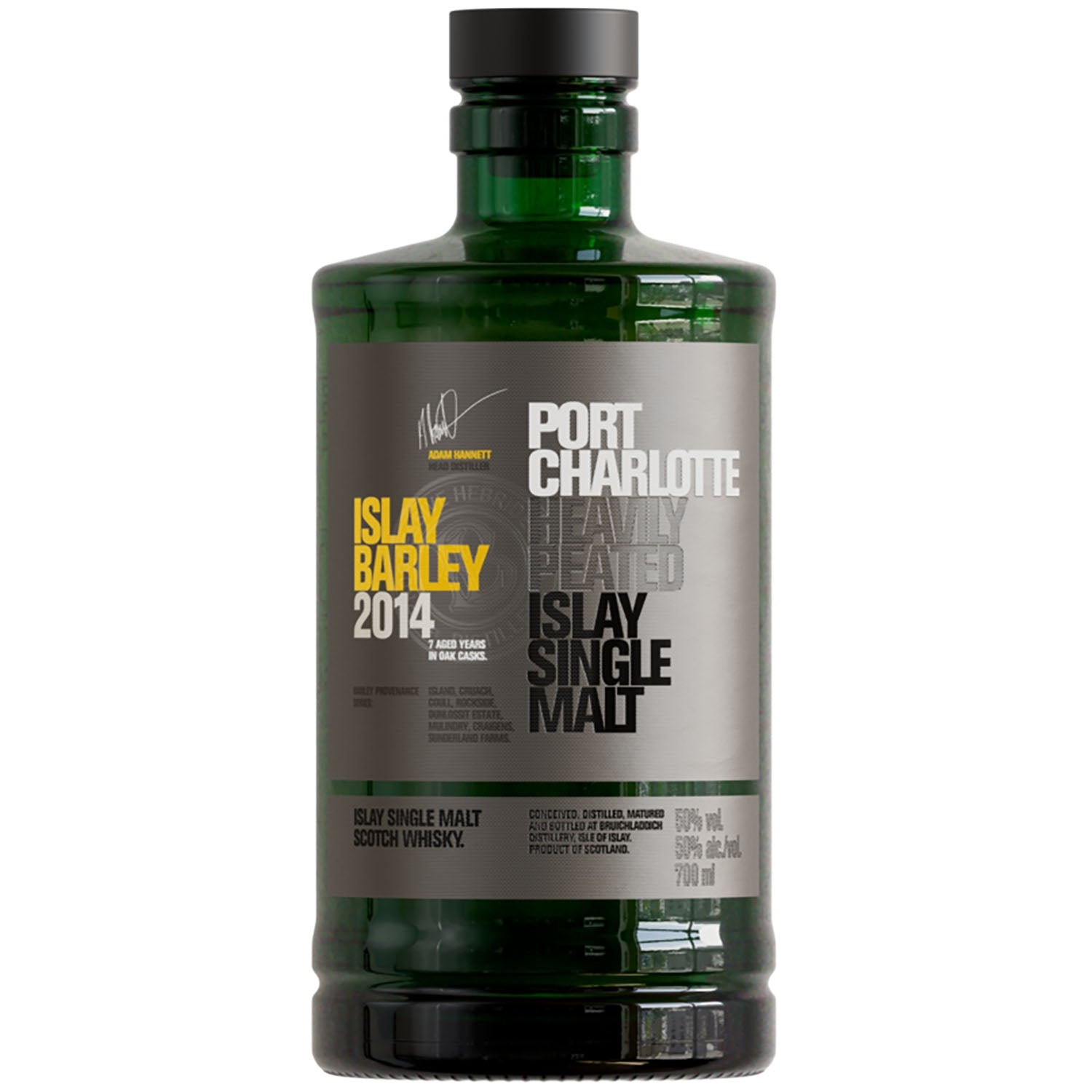 PORT CHARLOTTE ISLAY BARLEY 2012 0,7