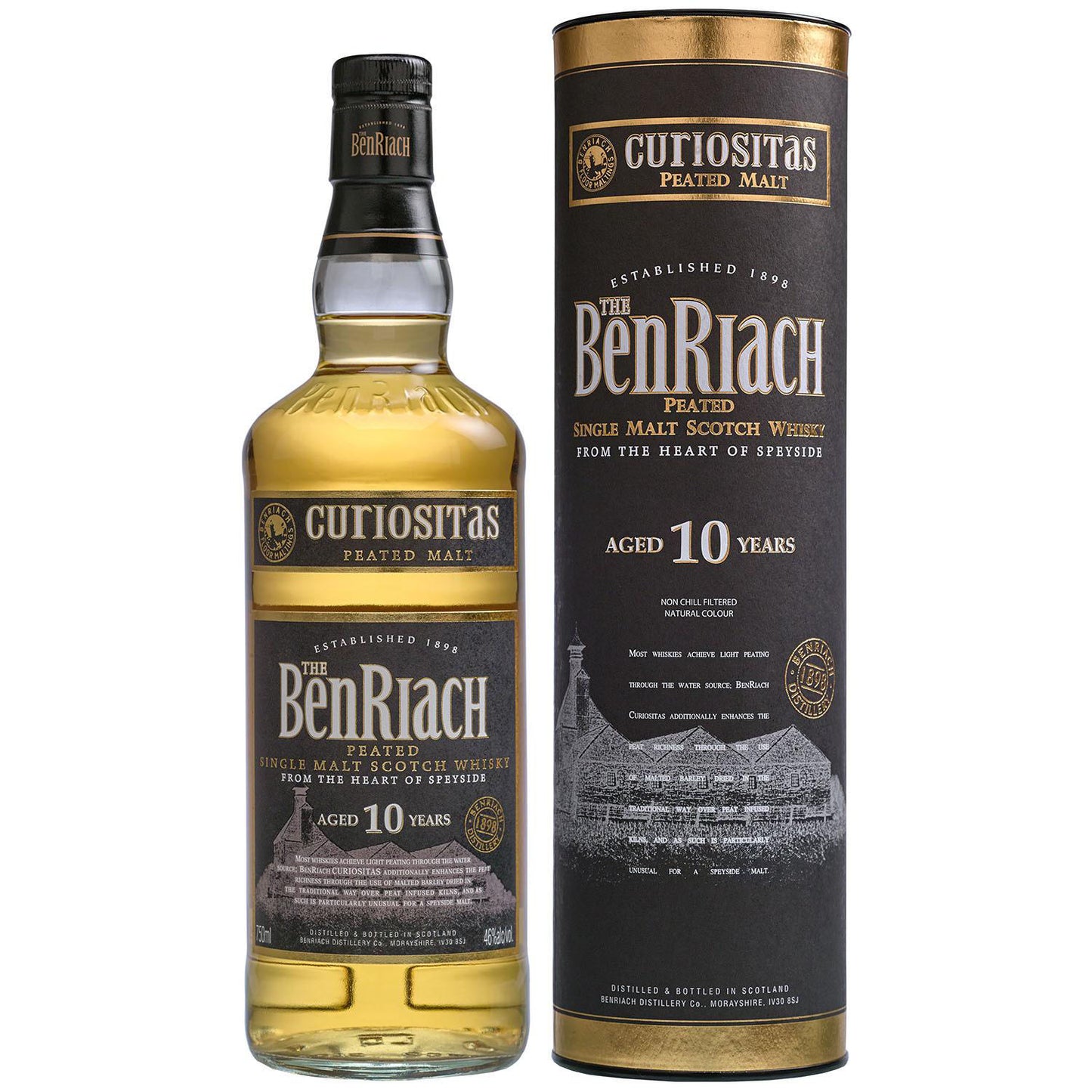 Benriach 10 Yo Smoky Ten 46 % 0.7L