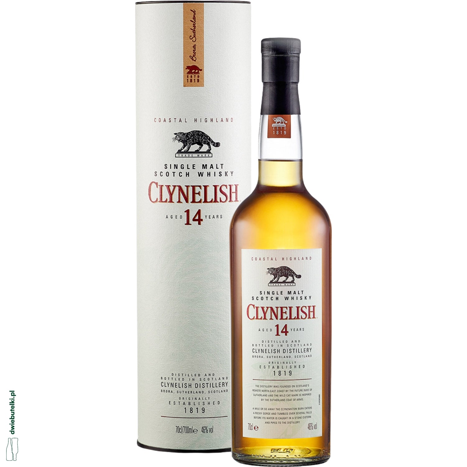 CLYNELISH SINGLE MALT 14 YO 0,7