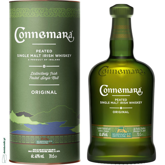 CONNEMARA ORIGINAL IRISH WHISKEY 0.7L TUBA