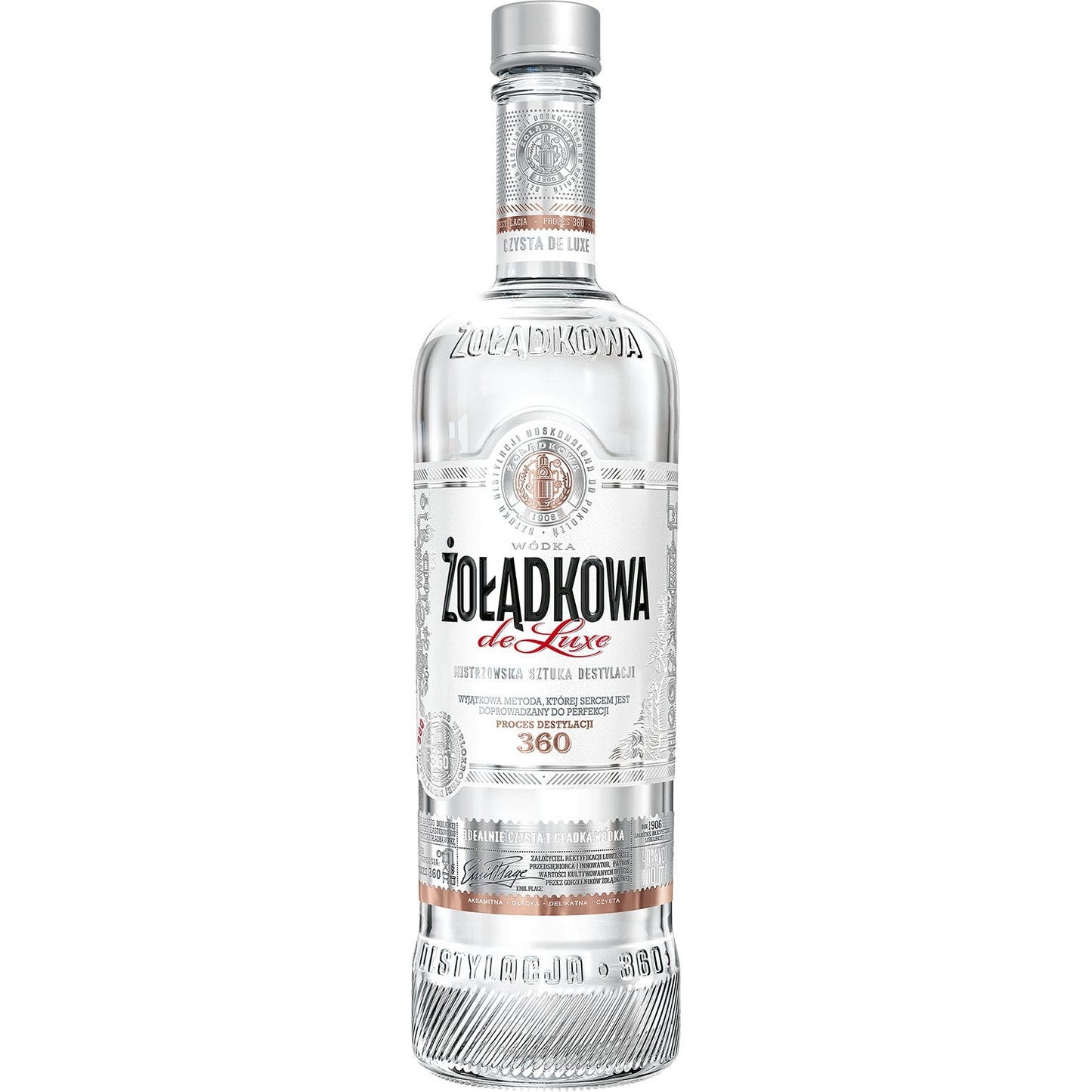 ŻOŁĄDKOWA DE LUXE WÓDKA CZYSTA 0,5