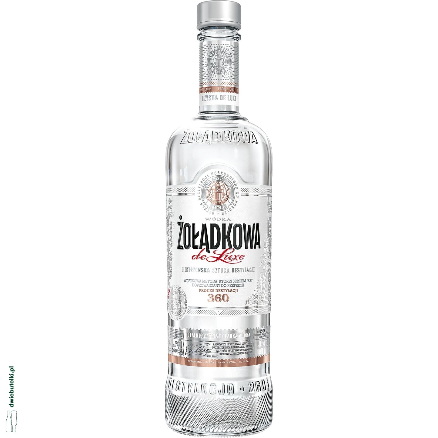 ŻOŁĄDKOWA DE LUXE WÓDKA CZYSTA 0,7