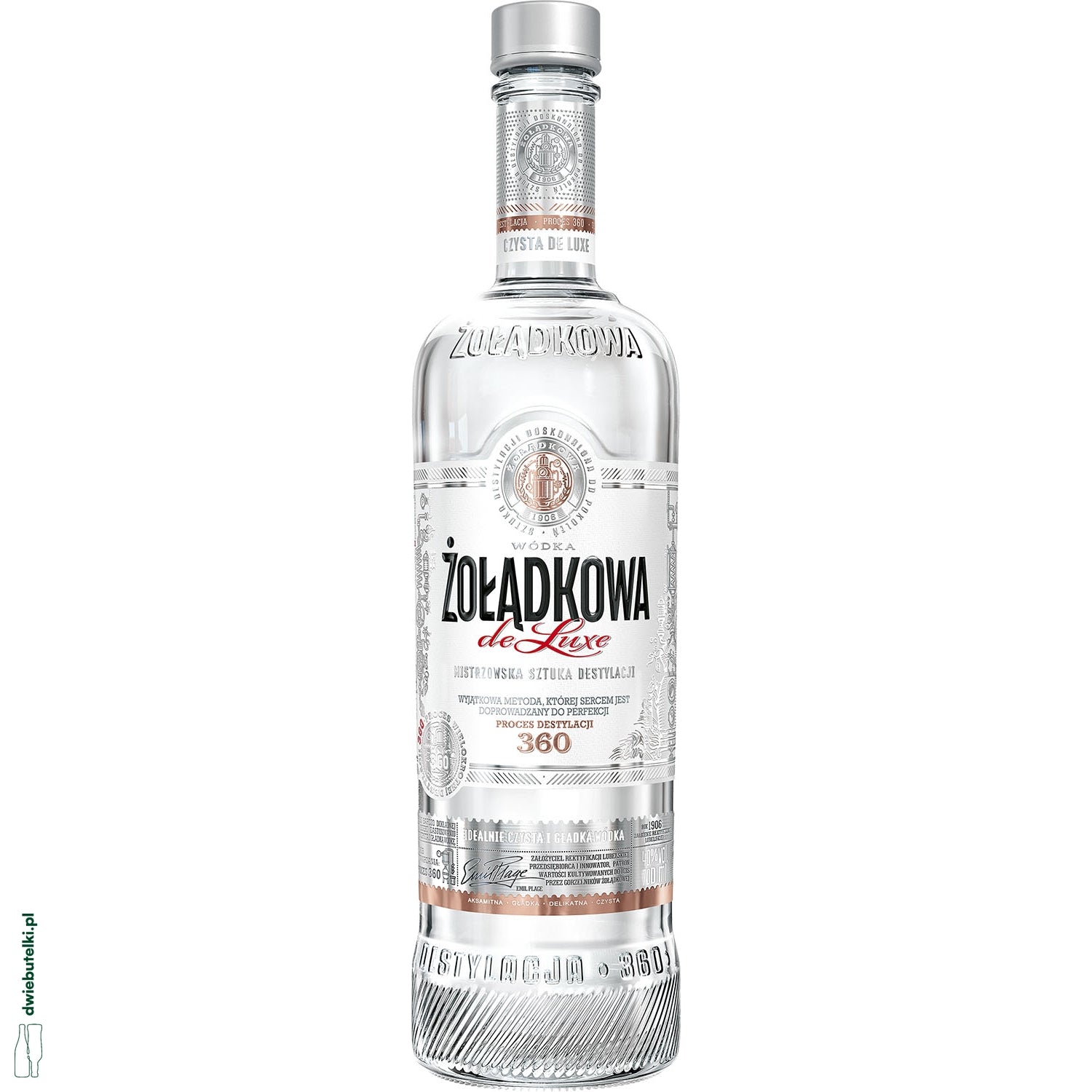 ŻOŁĄDKOWA DE LUXE WÓDKA CZYSTA 0,7