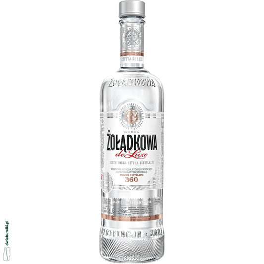 ŻOŁĄDKOWA DE LUXE WÓDKA CZYSTA 0,7