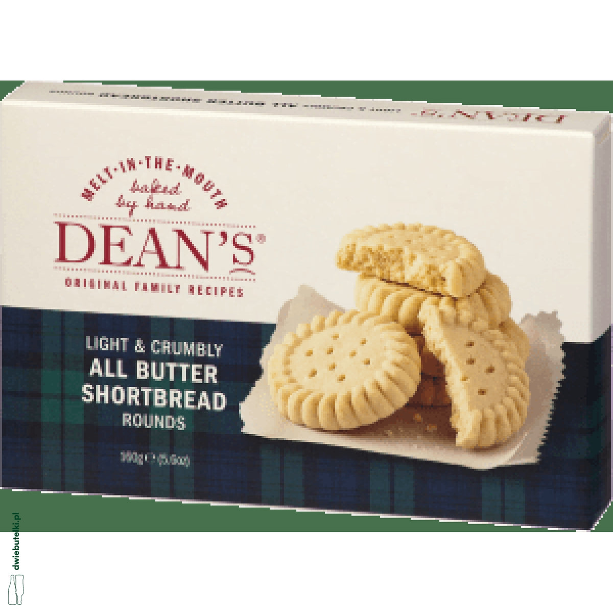 DEAN'S ALL BUTTER SHORTBREAD ROUNDS 160G