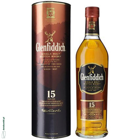 GLENFIDDICH 15 YO 0.7L TUBA