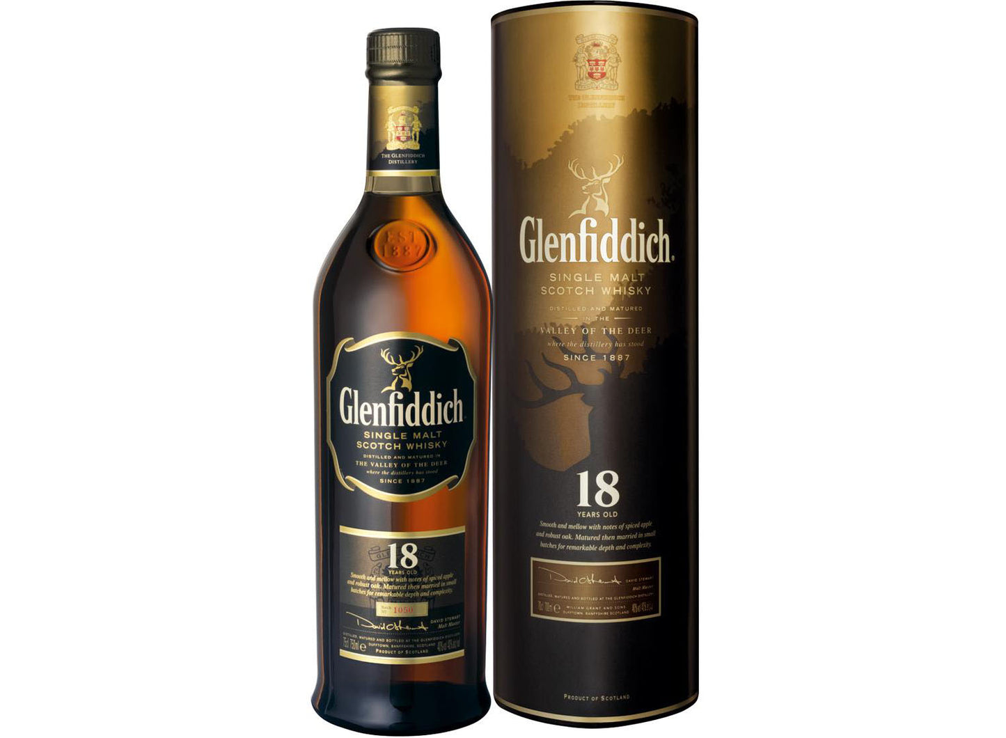 Glenfiddich 18 Yo 0,7 Tuba