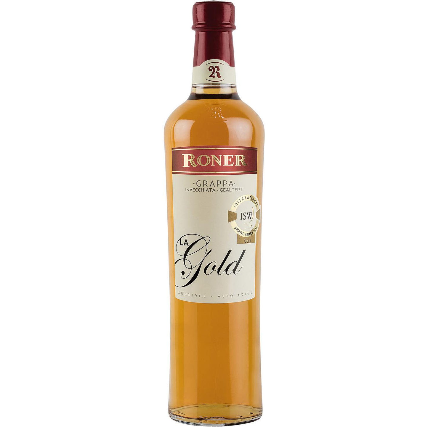 Grappa Gold Oro 0,7L Roner