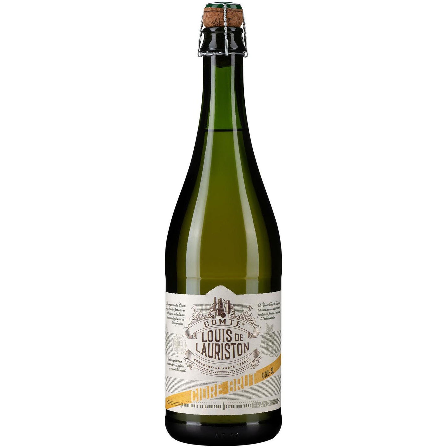 Cidre Brut Louis Lauriston 0,75L 4,5%