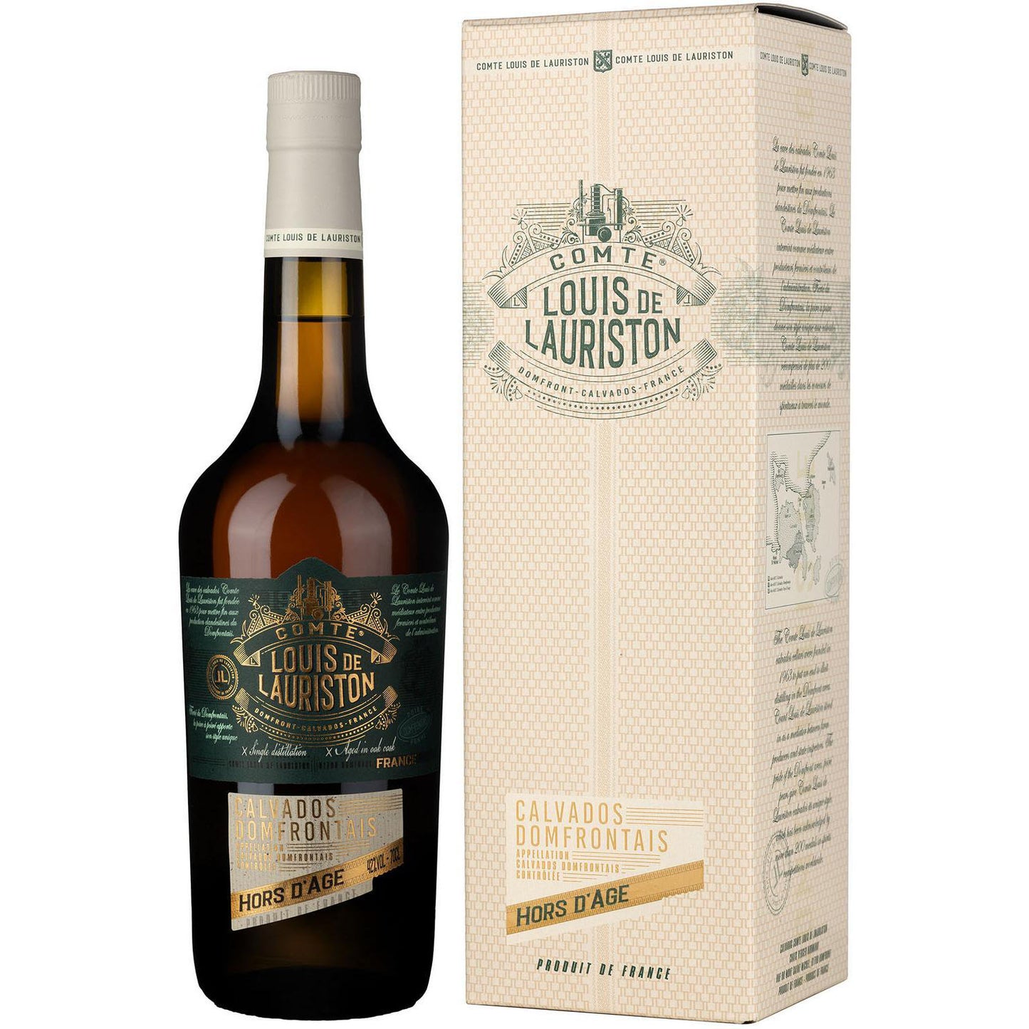 Calvados Hors D'Age Louis Lauriston 0,7L