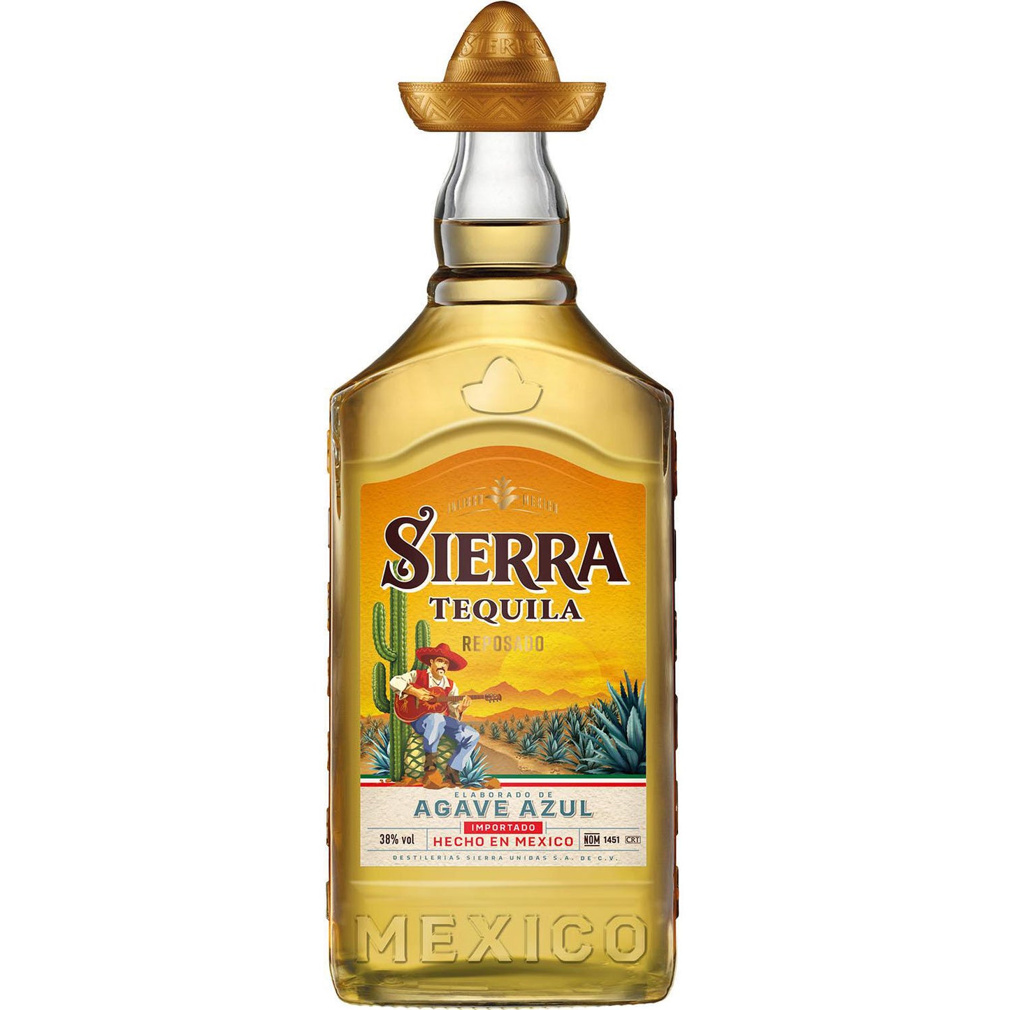 Sierra Gold Tequila 0,7 Reposado Goła 38%