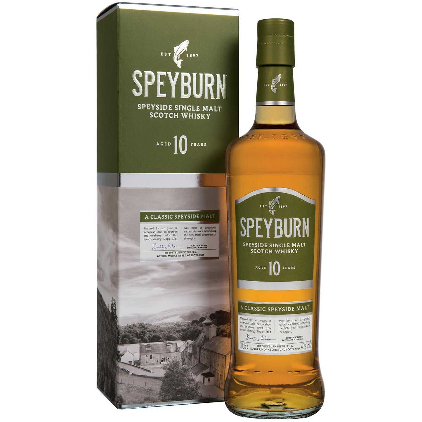 Speyburn 10'Yo 0,7L 40% Kartonik